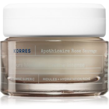 Korres Wild Rose crema de zi radianta pentru tenul uscat - imagine 2